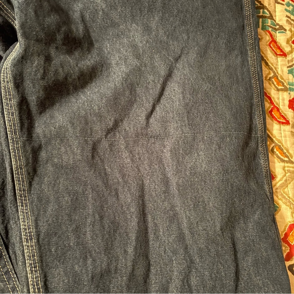 Carhartt Denim Bib Overalls 50x30 - Picture 7 of 9